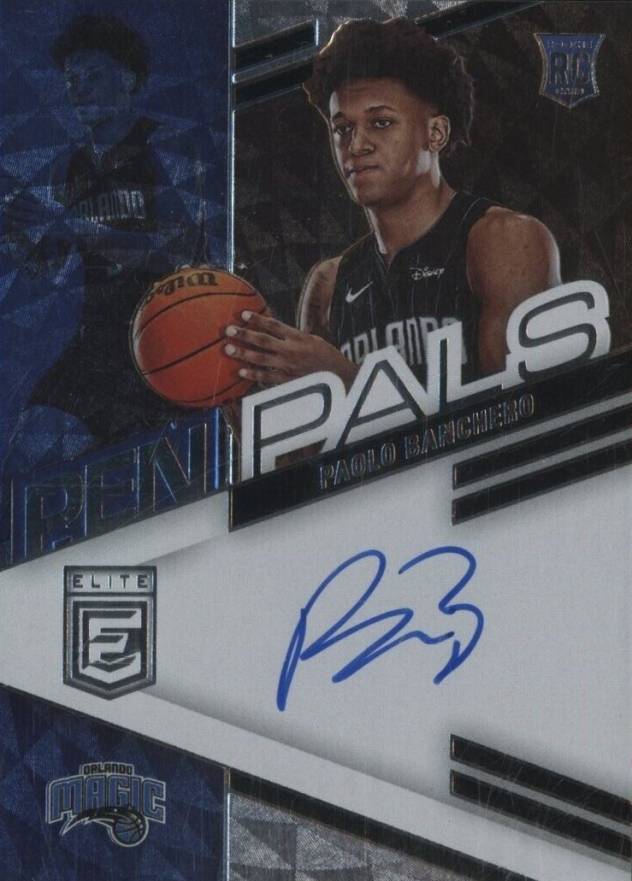 2022 Panini Donruss Elite Pen Pals Autograph Paolo Banchero #PPPBC Basketball Card