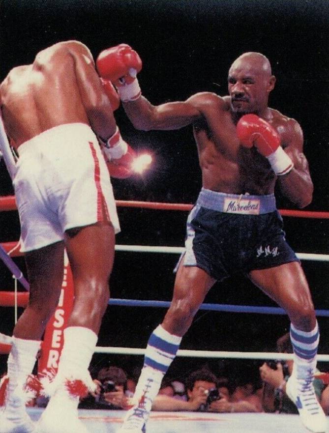 1991 AW Sports Boxing Marvin Hagler #21 Other Sports Card