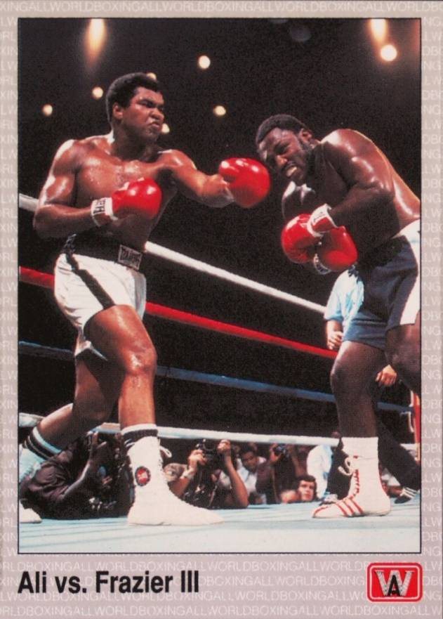 1991 AW Sports Boxing Ali Vs. Frazier III #148 Other Sports Card