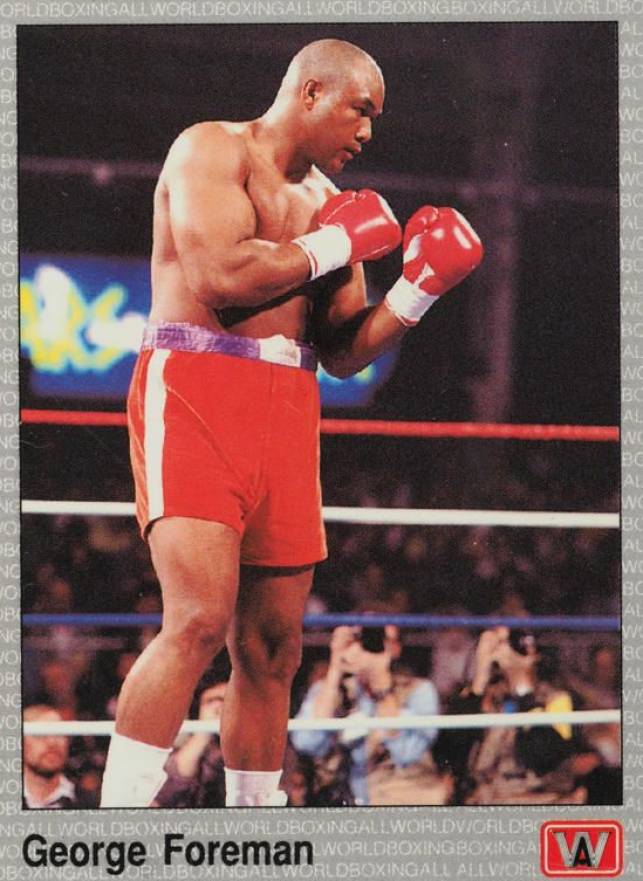 1991 AW Sports Boxing George Foreman #16 Other Sports Card