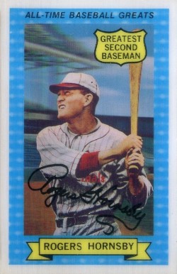 1972 Kellogg's  All-Time Baseball Greats Rogers Hornsby #2 Baseball Card