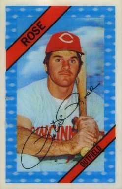 1972 Kellogg's Pete Rose #6 Baseball Card