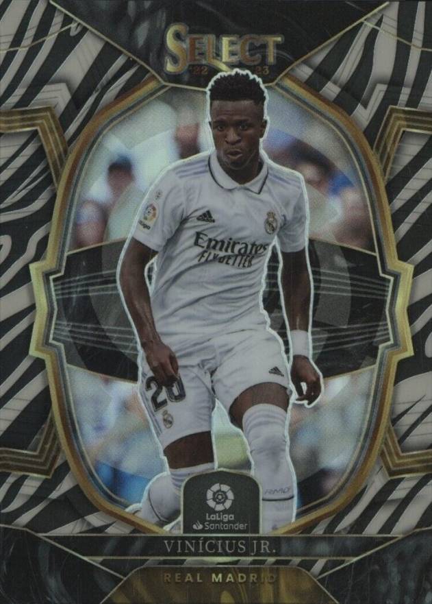 2022 Panini Select La Liga Vinicius Junior #75 Soccer Card