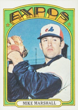 1972 Topps Mike G. Marshall #505 Baseball Card