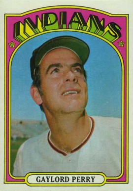 1972 Topps Gaylord Perry #285 Baseball Card