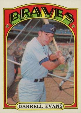 1972 Topps Darrell Evans #171 Baseball Card