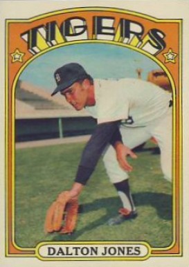 1972 Topps Dalton Jones #83 Baseball Card