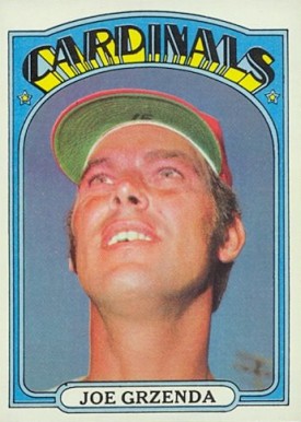 1972 Topps Joe Grzenda #13 Baseball Card