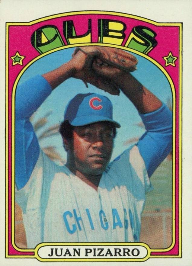 1972 Topps Juan Pizarro #18g Baseball Card