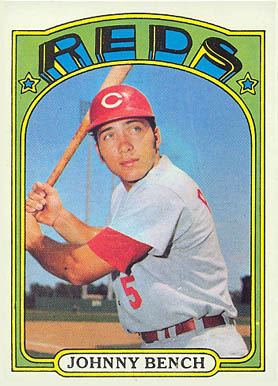 1972 Topps Johnny Bench #433 Baseball Card