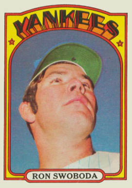 1972 Topps Ron Swoboda #8 Baseball Card