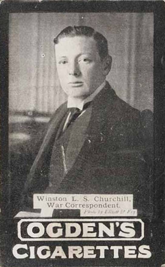 1901 Ogdens Limited Leading Generals at War Winston Churchill # Non-Sports Card