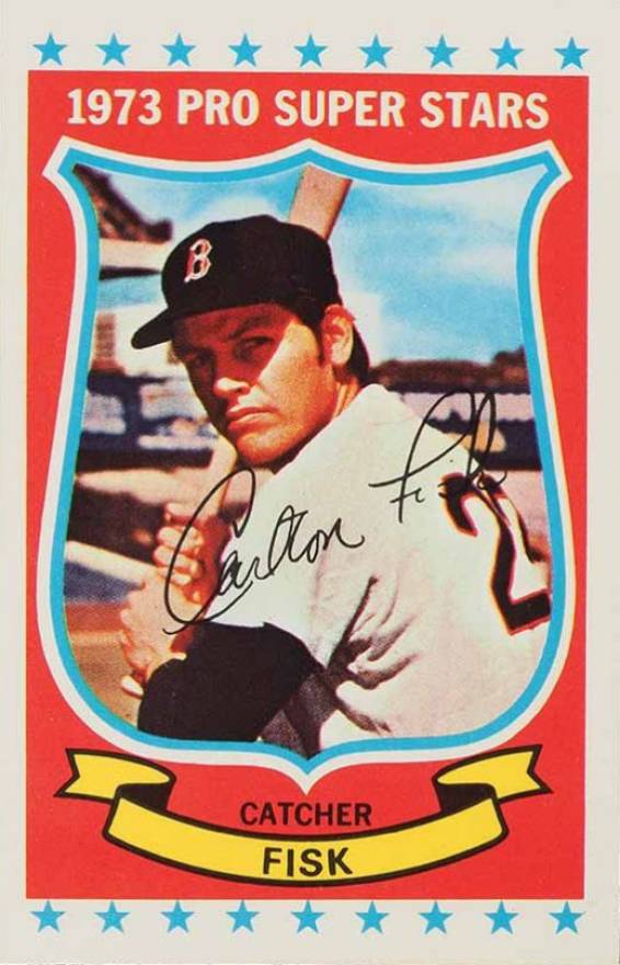1973 Kellogg's Carlton Fisk #27 Baseball Card
