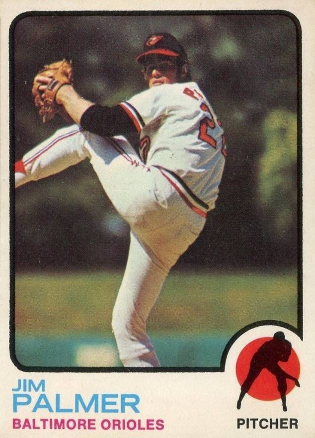 1973 O-Pee-Chee Jim Palmer #160 Baseball Card