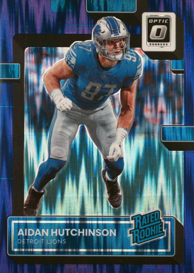 2022 Panini Donruss Optic Aidan Hutchinson #213 Football Card