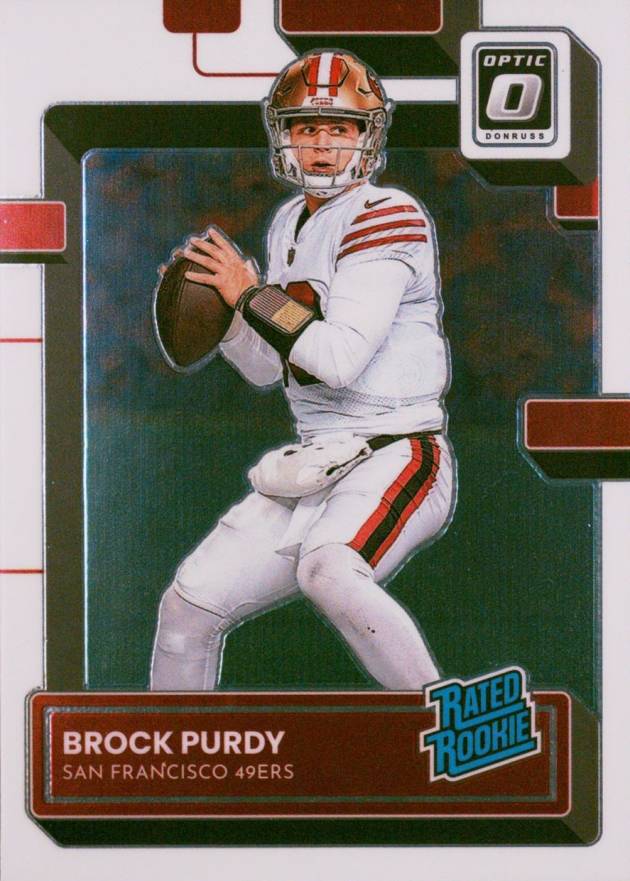 2022 Panini Donruss Optic Brock Purdy #277 Football Card