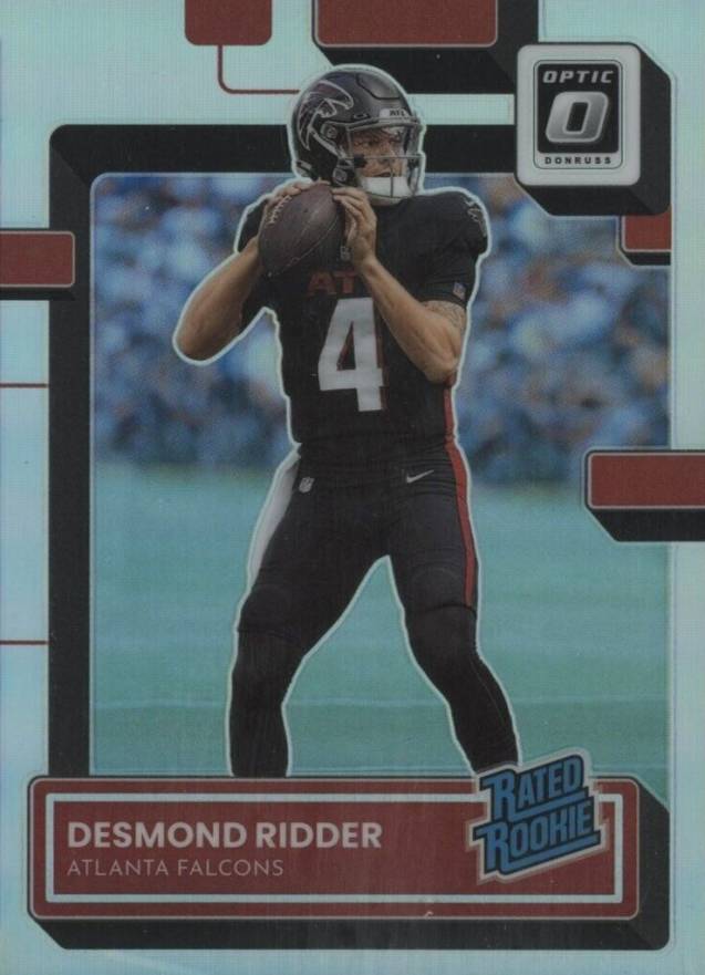 2022 Panini Donruss Optic Desmond Ridder #202 Football Card