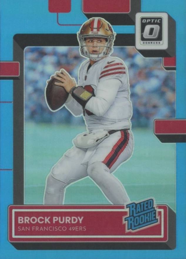 2022 Panini Donruss Optic Brock Purdy #277 Football Card