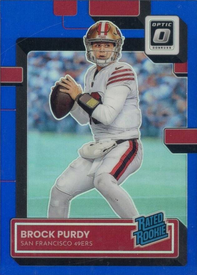 2022 Panini Donruss Optic Brock Purdy #277 Football Card