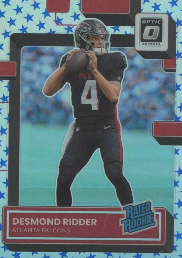 2022 Panini Donruss Optic Desmond Ridder #202 Football Card