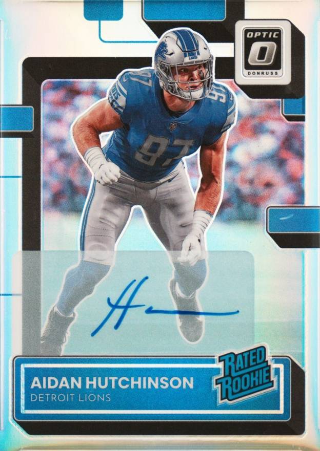 2022 Panini Donruss Optic Aidan Hutchinson #213 Football Card