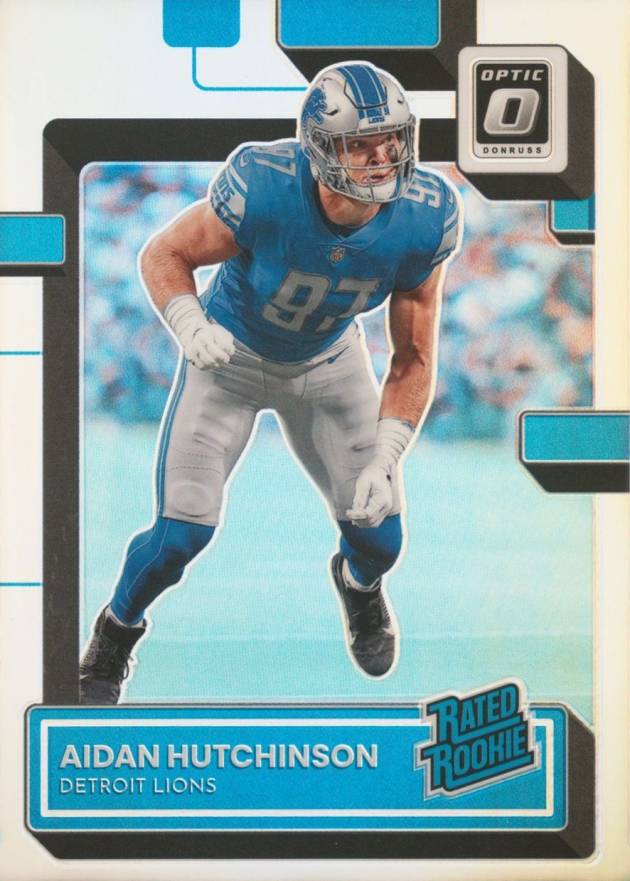 2022 Panini Donruss Optic Aidan Hutchinson #213 Football Card