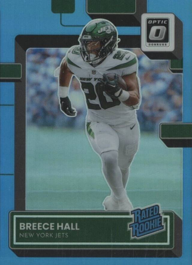 2022 Panini Donruss Optic Breece Hall #214 Football Card