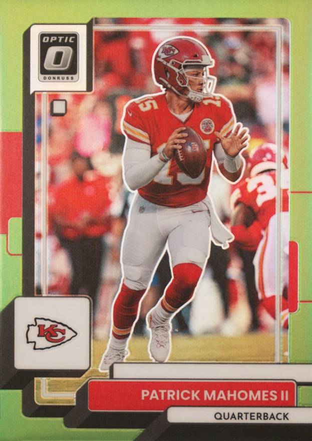 2022 Panini Donruss Optic Patrick Mahomes II #94 Football Card