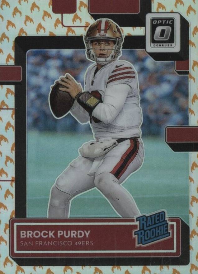 2022 Panini Donruss Optic Brock Purdy #277 Football Card