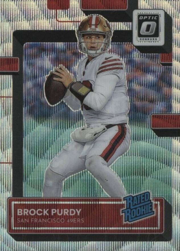 2022 Panini Donruss Optic Brock Purdy #277 Football Card