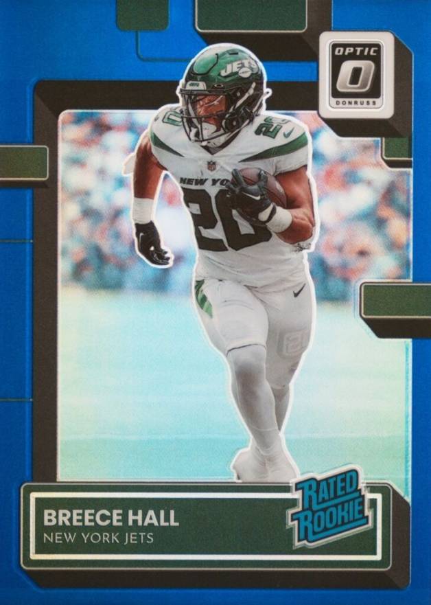 2022 Panini Donruss Optic Breece Hall #214 Football Card