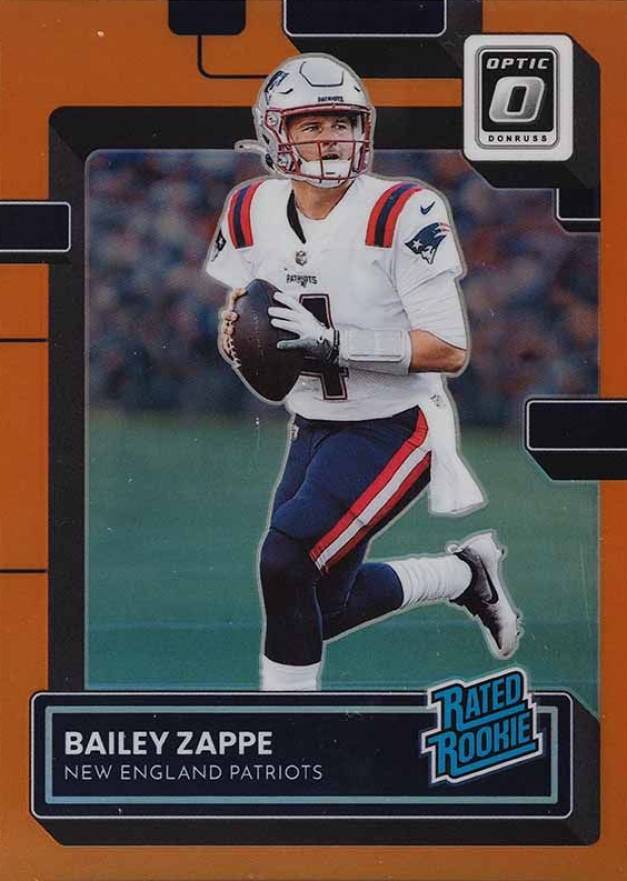 2022 Panini Donruss Optic Bailey Zappe #229 Football Card