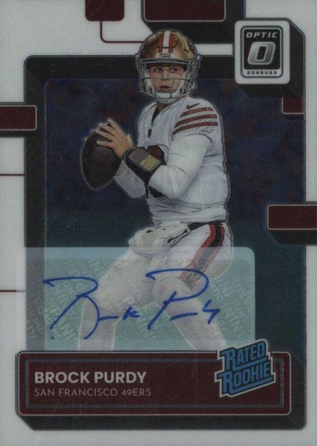 2022 Panini Donruss Optic Brock Purdy #277 Football Card