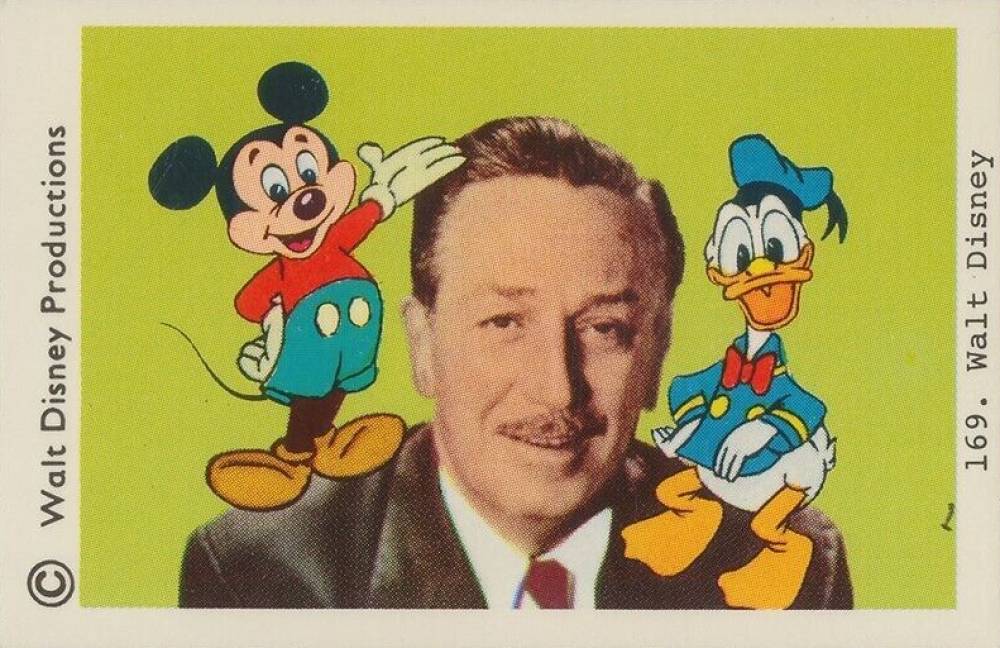 1973 Disneybilder Numrerade Walt Disney #169 Non-Sports Card