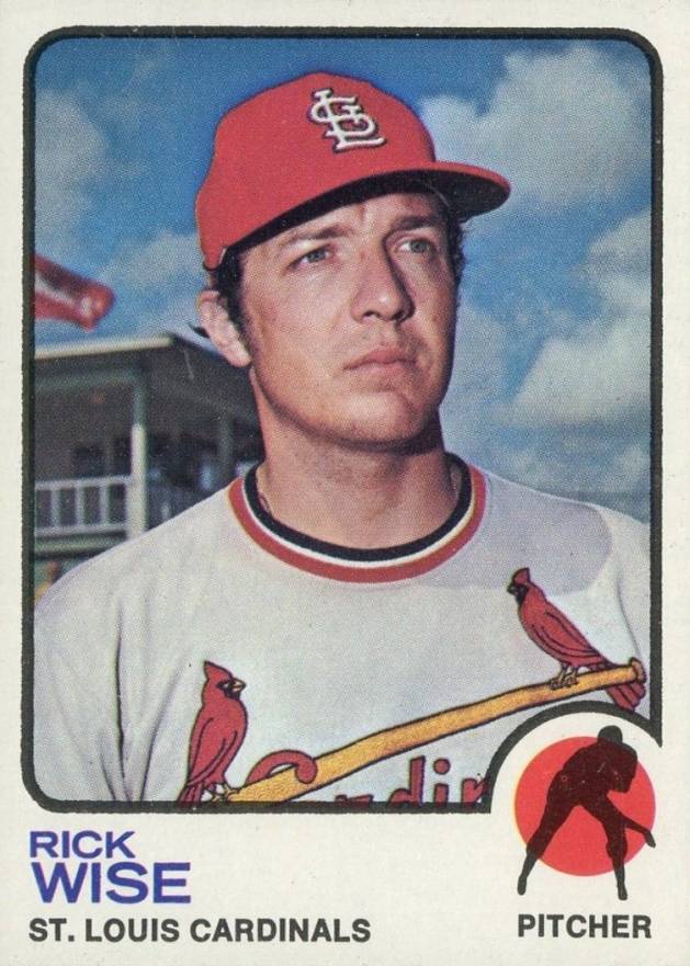 1973 Topps Rick Wise #364 Baseball Card