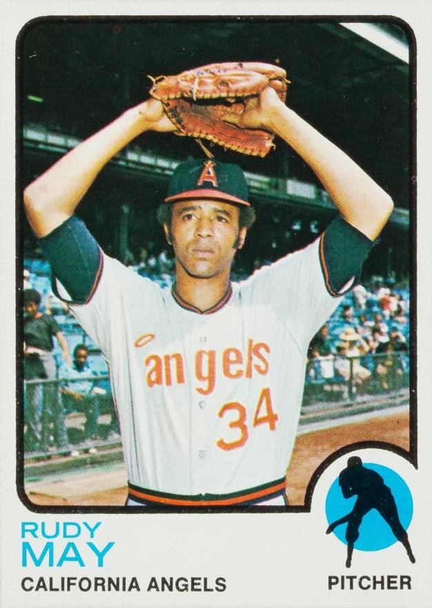 1973 Topps Rudy May #102 Baseball Card