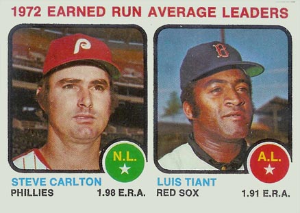 1973 Topps E.R.A. Leaders #65 Baseball Card