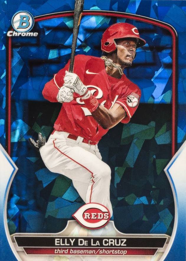 2023 Bowman Sapphire Edition Chrome Prospects Elly de La Cruz #BCP65 Baseball Card