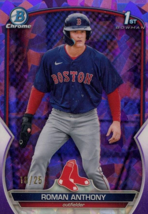 2023 Bowman Sapphire Edition Chrome Prospects Roman Anthony #BCP71 Baseball Card