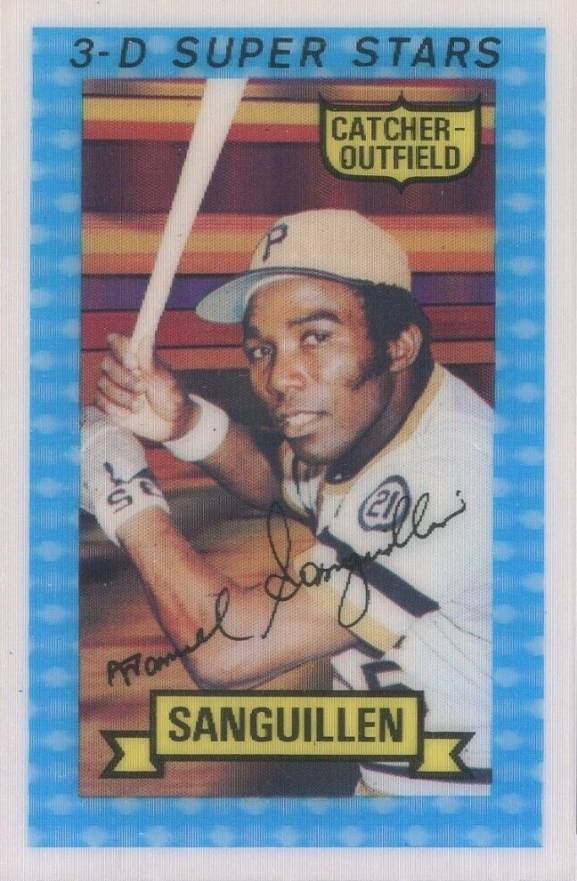 1974 Kellogg's Kelloggs Manny Sanguillen #15 Baseball Card