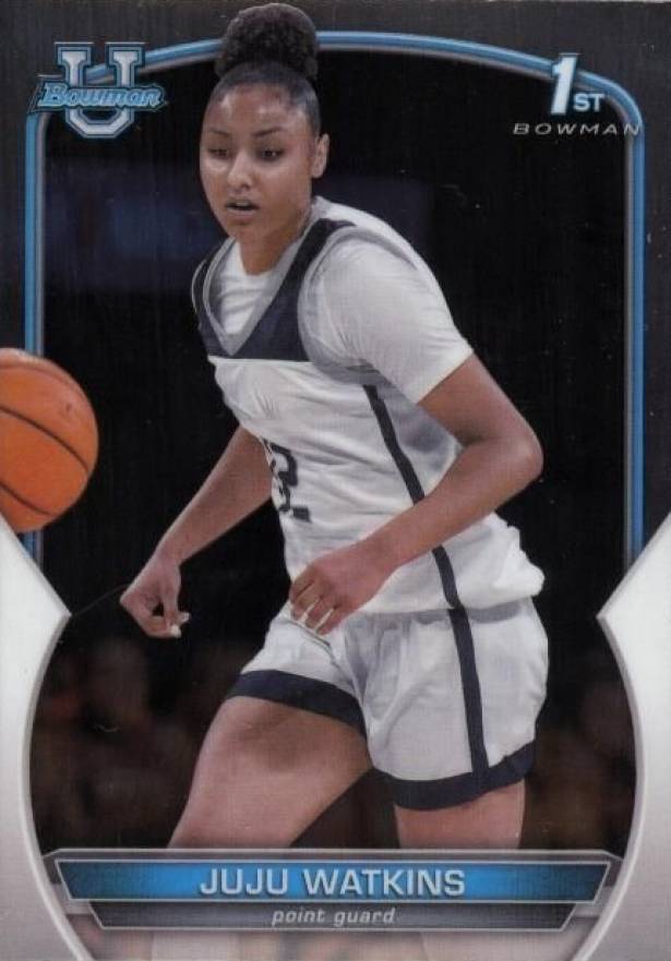 2022 Bowman Chrome University Juju Watkins #43 Basketball Card