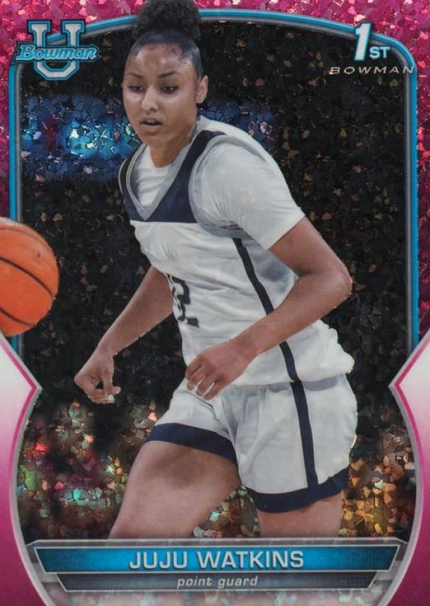 2022 Bowman Chrome University Juju Watkins #43 Basketball Card