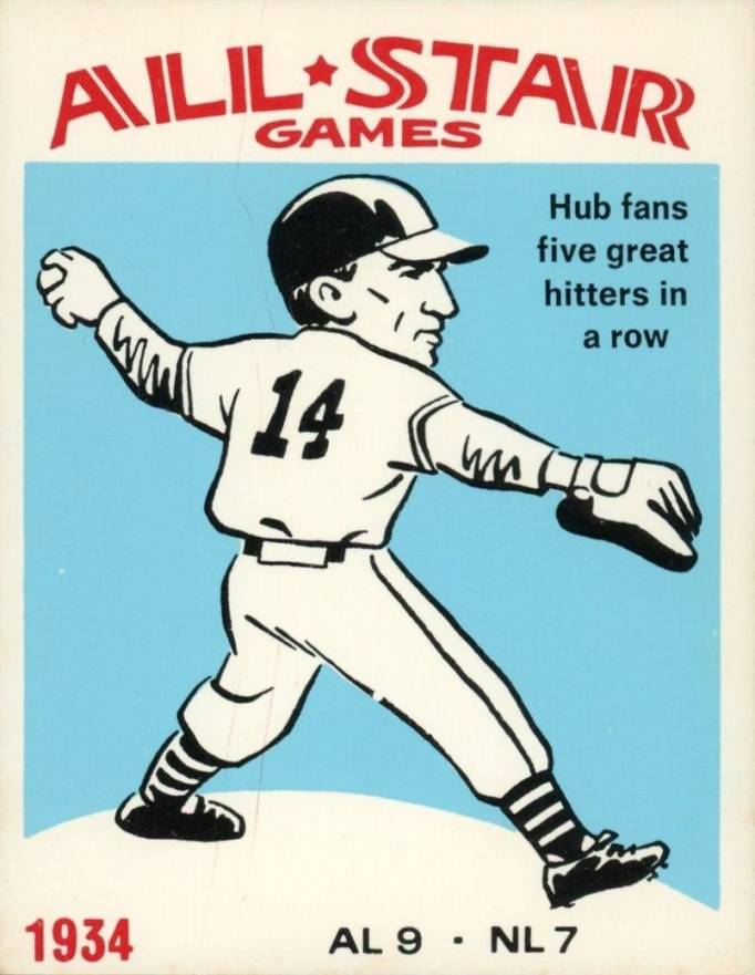 1974 Laughlin All-Star Games Hun Fans Five #34 Baseball Card