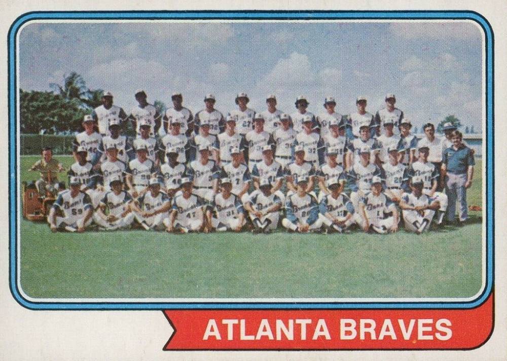 1974 O-Pee-Chee Atlanta Braves #483 Baseball Card