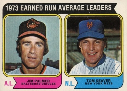 1974 O-Pee-Chee ERA Leaders #206 Baseball Card