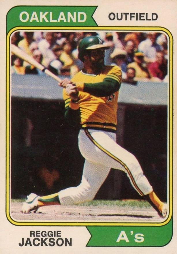 1974 O-Pee-Chee Reggie Jackson #130 Baseball Card