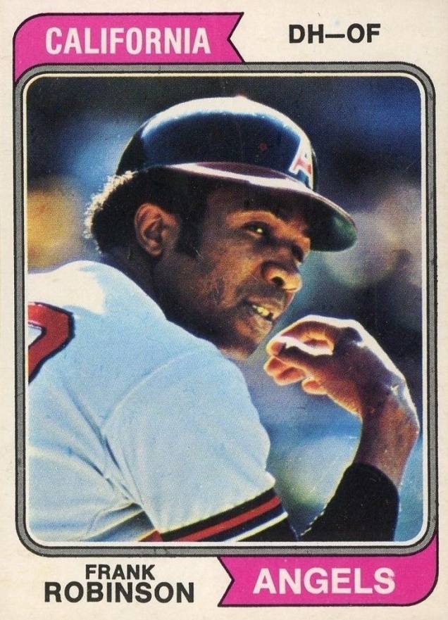 1974 O-Pee-Chee Frank Robinson #55 Baseball Card