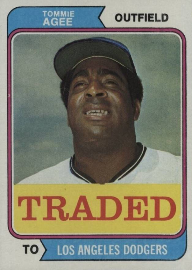 1974 Topps Traded Tommie Agee #630T Baseball Card