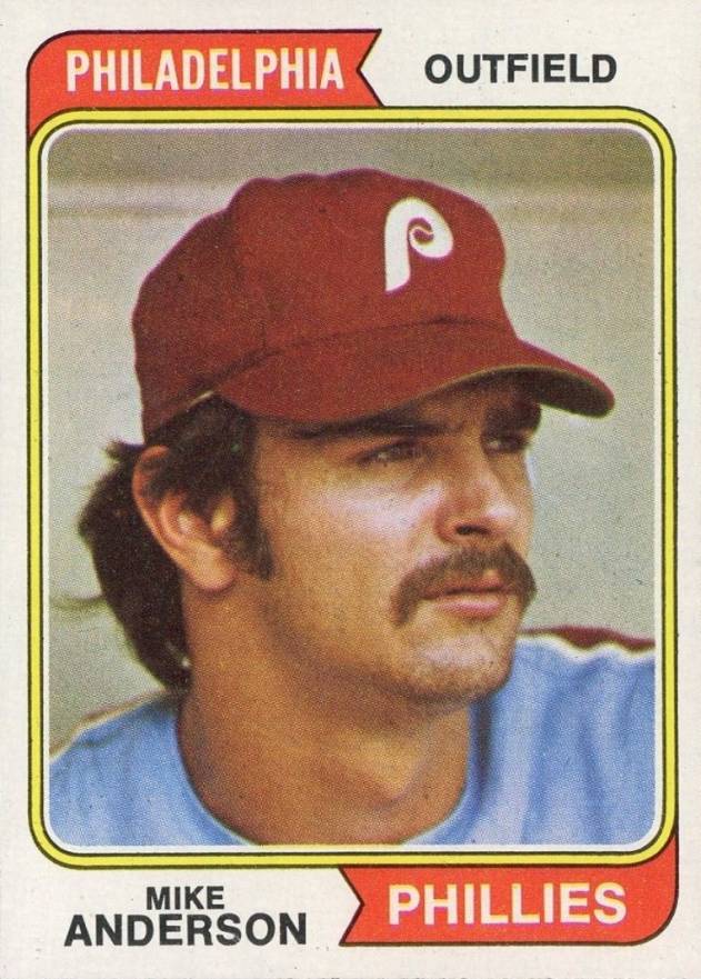 1974 Topps Mike Anderson #619 Baseball Card