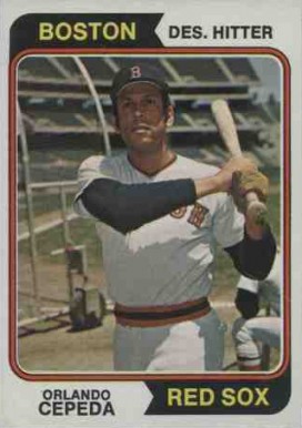 1974 Topps Orlando Cepeda #83 Baseball Card